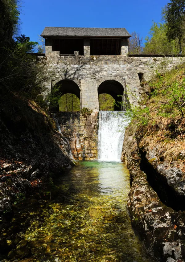 Brusove klavže na Belci / Foto: Franci Horvat