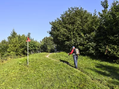 Na vrhu Hlevi&scaron;ke planine / Foto: Franci Horvat