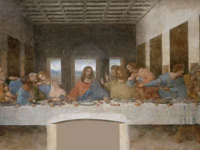 Leonardo Da Vinci: Zadnja večerja, cca. 1495 / Foto: Wikimedia