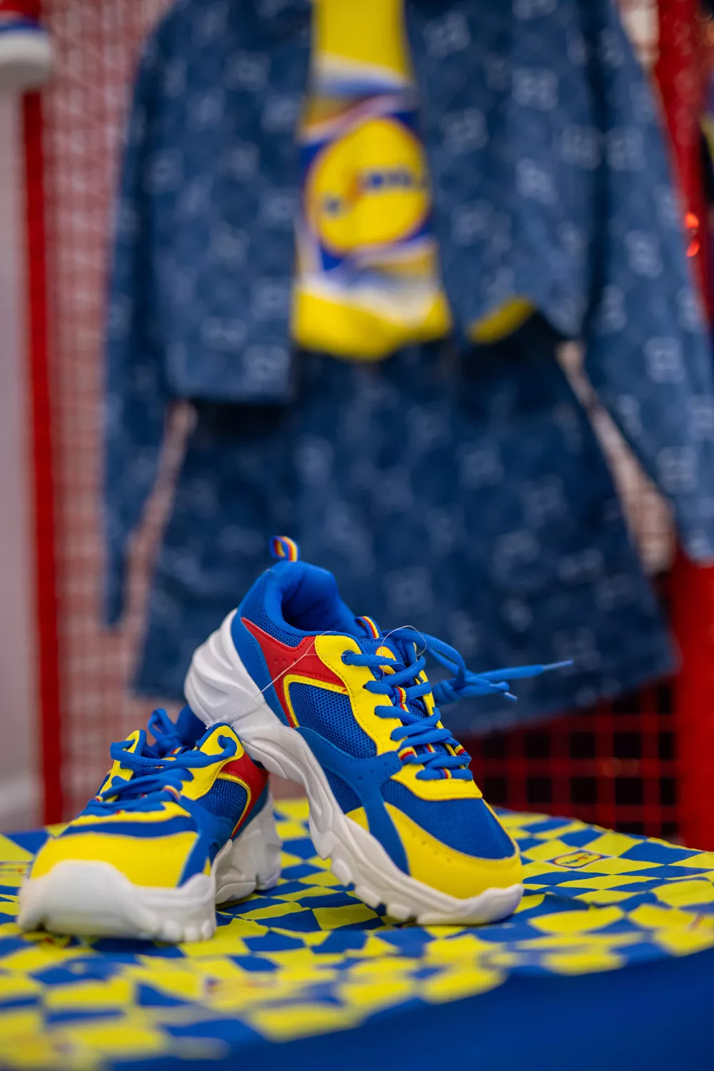 Lidlov &scaron;portni copat je pred leti na spletu dosegel vrtoglavo ceno - 500 evrov za par. Foto: Lidl