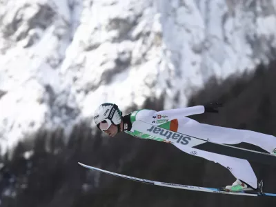30.03.2025 - finale svetovnega pokala v smučarskih skokih, mo&scaron;ki, posamična tekma; PLANICA 2025Foto: Luka Cjuha