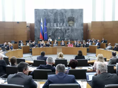 - 03.03.2025 - Predsednik vlade dr. Robert Golob je na 28. redni seji Državnega zbora odgovarjal na ustna poslanska vpra&scaron;anja - parlament, poslanec, poslanci, politika, vlada//FOTO: Jaka Gasar