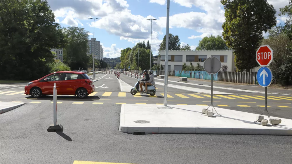 31.08.2025 Linhartova cesta - rondo Žale delno odprtjeFoto: Luka Cjuha