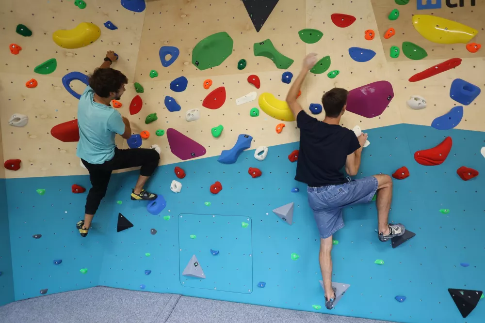 Trzin dobil svoj prvi plezalni center