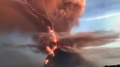 Prizor ene od prej&scaron;njih erupcij, ki je bila prav tako nekaj posebnega. / Foto: Istock