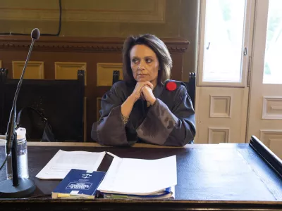 tožilka Katarina Bergant - 25.10.2018 - sojenje nekdanjemu zdravniku na ljubljanski nevrolo&scaron;ki kliniki Ivanu Radanu, ki mu tožilstvo očita &scaron;tiri umore bolnikov - po dveh letih in devetih mesecih, 42 glavnih obravnavah in 81 zasli&scaron;anih pričah se je sklenil dokazni postopek - tožilstvo vztraja pri očitkih in zahteva 20 let zapora. //FOTO: Matjaž Ru&scaron;t