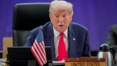 U.S. President Donald Trump speaks during the ASEAN-U.S. Summit in Kuala Lumpur, Malaysia, October 26, 2025. Vincent Thian/Pool via REUTERS