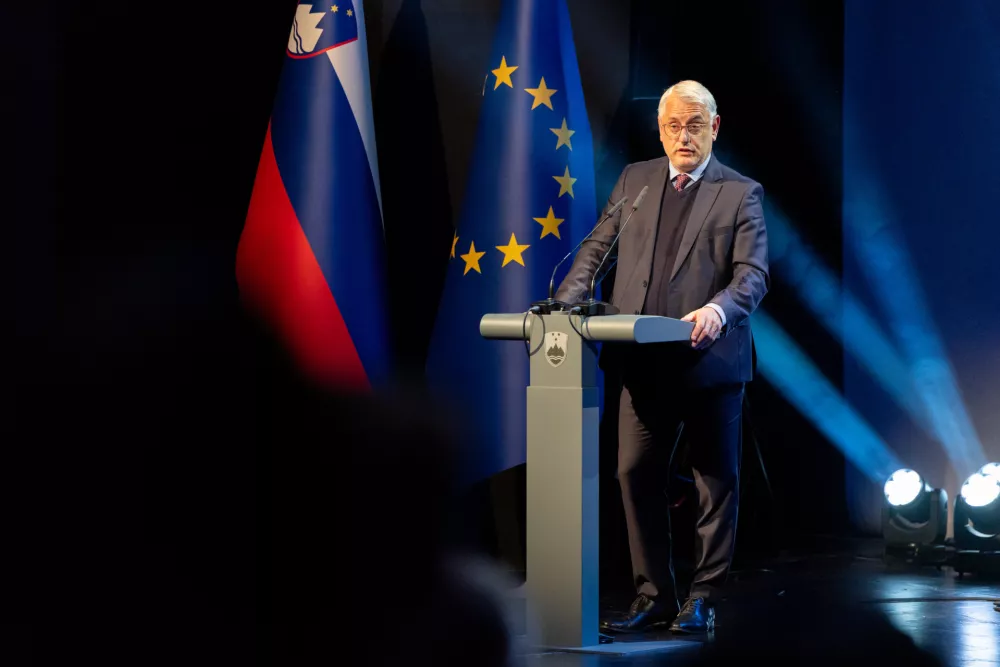 Minister za gospodarstvo, turizem in &scaron;port Matjaž Han (Foto: Adrian Pregel)