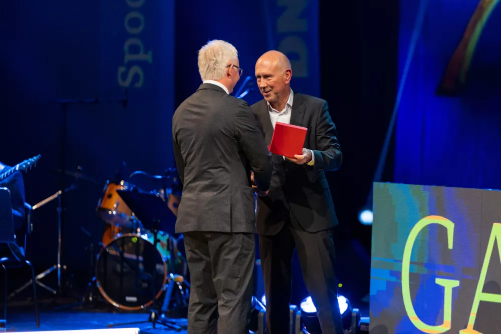 GONZAGA PRO - Iztok Bizjak in DNEVNIK MEDIJI - Bojan Petan (Foto: Adrian Pregelj)