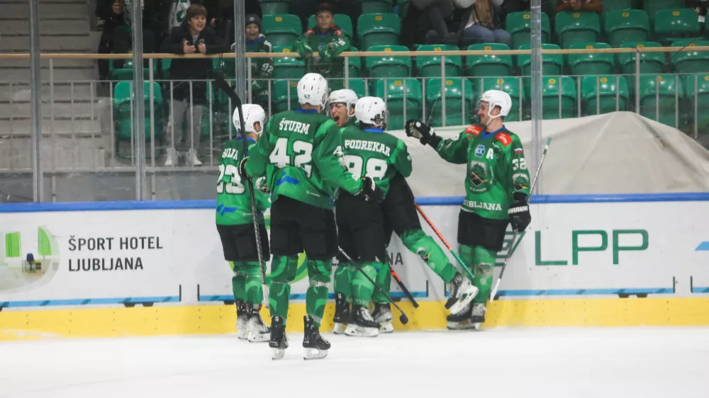 1. gol Miha Beričič- 10.01.2023 &ndash; hokej - SŽ Olimpija - Sij Acroni Jesenice, državno prvenstvo - DP, finale: 1. tekma //FOTO: Bojan Velikonja