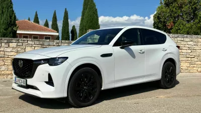 Mazda CX-60 e-skyactiv D254 AWD homura plus: Redko, kot je marsikje pitna voda