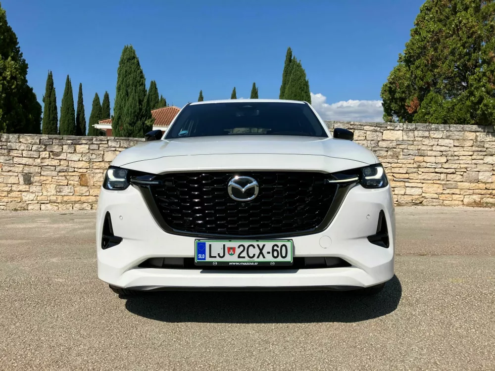 Mazda CX-60 e-skyactiv D254 AWD homura plus: Redko, kot je marsikje pitna voda