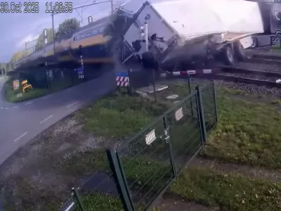 vlak, nesreča, nizozemska, železni&scaron;ka nesreča