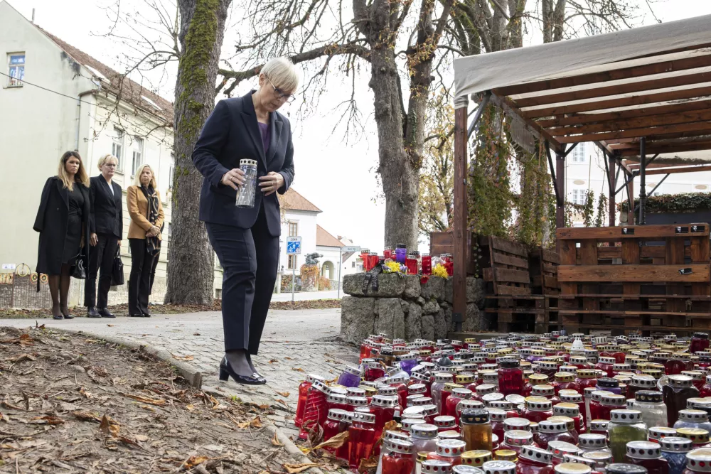 Predsednica republike Nata&scaron;a Pirc Musar v Novem mestu