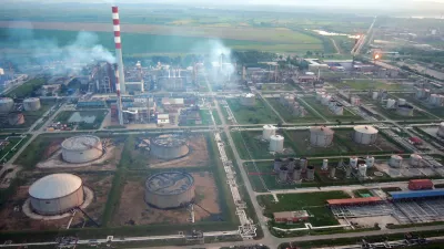 Pogled na rafinerijo v Pančevu / Foto: Profimedia