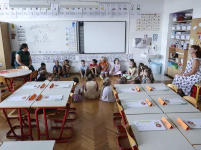 - O&Scaron; Vita Kraigherja- 02.09.2024 - prvi &scaron;olski dan učnega leta 24/25 - &scaron;olstvo, &scaron;ola, učenci, dijaki //FOTO: Jaka Gasar