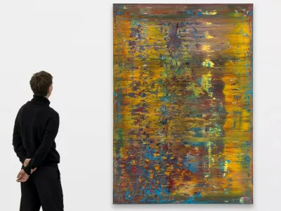 Gerhard Richter, Abstraktes Bild (Abstract Painting), 1987. &copy; Gerhard Richter 2025. Photo by Nicolas Brasseur. Courtesy of Hauser & Wirth.