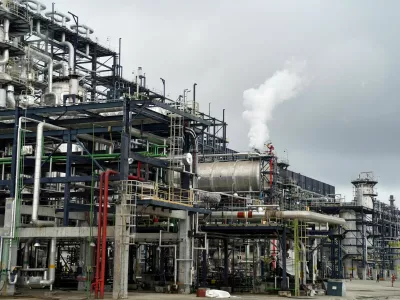 FILE PHOTO: A view of the Mild Hydrocracking Unit (MHC) at the Dangote Petroleum Refinery in Lagos, Nigeria, July 20, 2024. REUTERS/Marvellous Durowaiye/File Photo