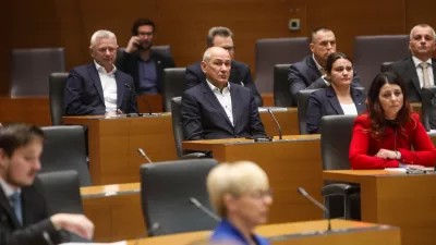 Janez Jan&scaron;a, predsednik SDS,predsednica republike Nata&scaron;a Pirc Musar je na lastno pobudo prvič nagovorila poslance - 13.12.2023 &ndash; Državni zbor RS - 15. redna seja DZ &ndash; //FOTO: Bojan Velikonja