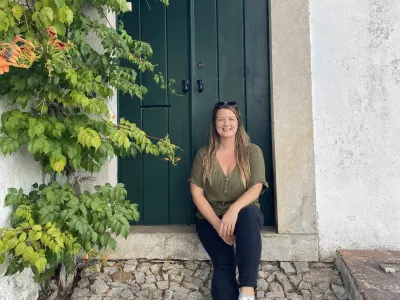 Eva Luk&scaron;ič Medved na Portugalskem / Foto: Osebni Arhiv