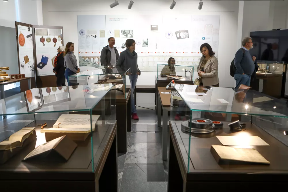 7.11.2025 - Arhiv RS v Ljubljani Poljanska cesta 40 - 80 let arhiva SlovenijaFoto: Luka Cjuha / Foto: Luka Cjuha