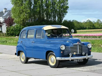 Renault colorale (1950&ndash;1957): Ni avto, temveč je traktor z du&scaron;o