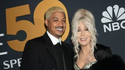 SNL50: The Anniversary Special-ArrivalsFeaturing: Alexander Edwards and CherWhere: New York, New York, United StatesWhen: 17 Feb 2025Credit: Janet Mayer/INSTARimages.com,Image: 965006836, License: Rights-managed, Restrictions:, Model Release: no