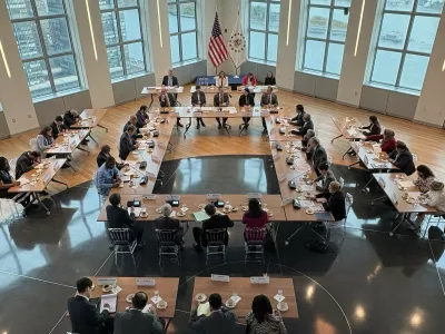 Predstavitev ameri&scaron;kega osnutka resolucije o Gazi nestalnim članicam varnostnega sveta. 