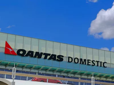 Qantas, Melbourne,letali&scaron;če, Avstralija. Foto: Reuters/Alamy