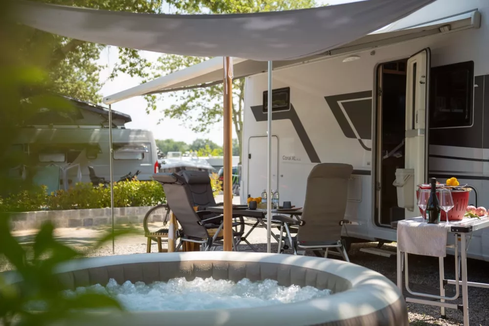 Kamp Polidor v Istri. F Arhiv avtokampi.si