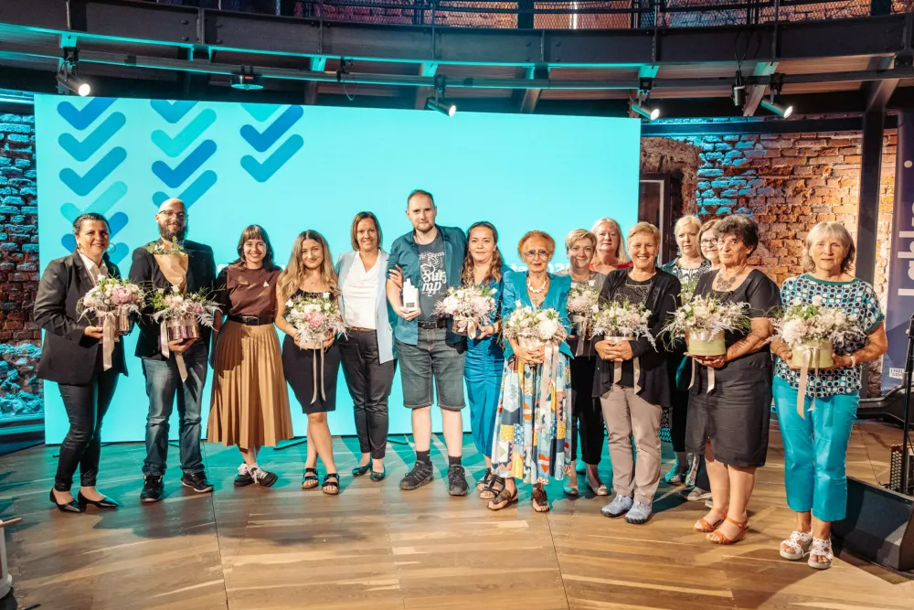 Prejemniki priznanj Andrago&scaron;kega centra Slovenije (Foto: ACS)