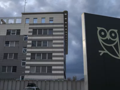 Kavarna Čuk- 19.02.2020 &ndash; Slovenska obve&scaron;čevalno-varnostna agencija - SOVA, Stegne 23 v Ljubljani  //FOTO: Jaka Gasar