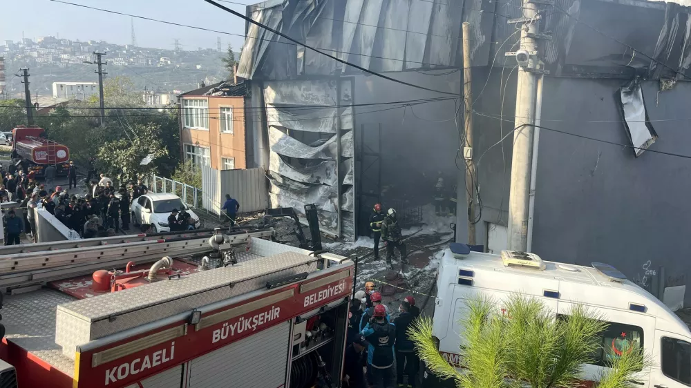 Dilovasi, Turčija, požar. Foto: Profimedia