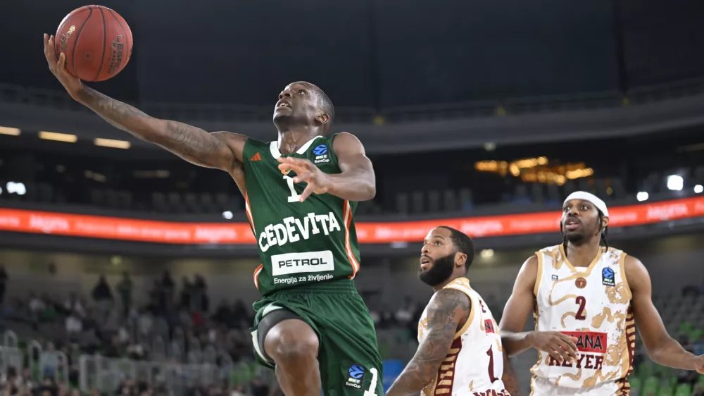 12.11.2025 Cedevita Olimpija - Umana Reyer Benetke v sedmem krogu evropskega pokala...FOTONik Erik Neubauer