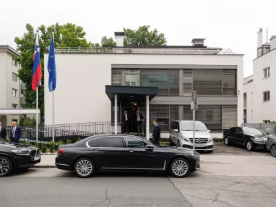 Celovec.Stavba Generalnega konzulata RS v Celovcu.