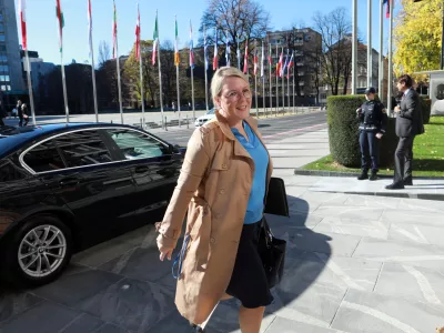 03.11.2025 - izredna seja državnega zboraMateja Čalu&scaron;ičFoto: Tomaž Skale