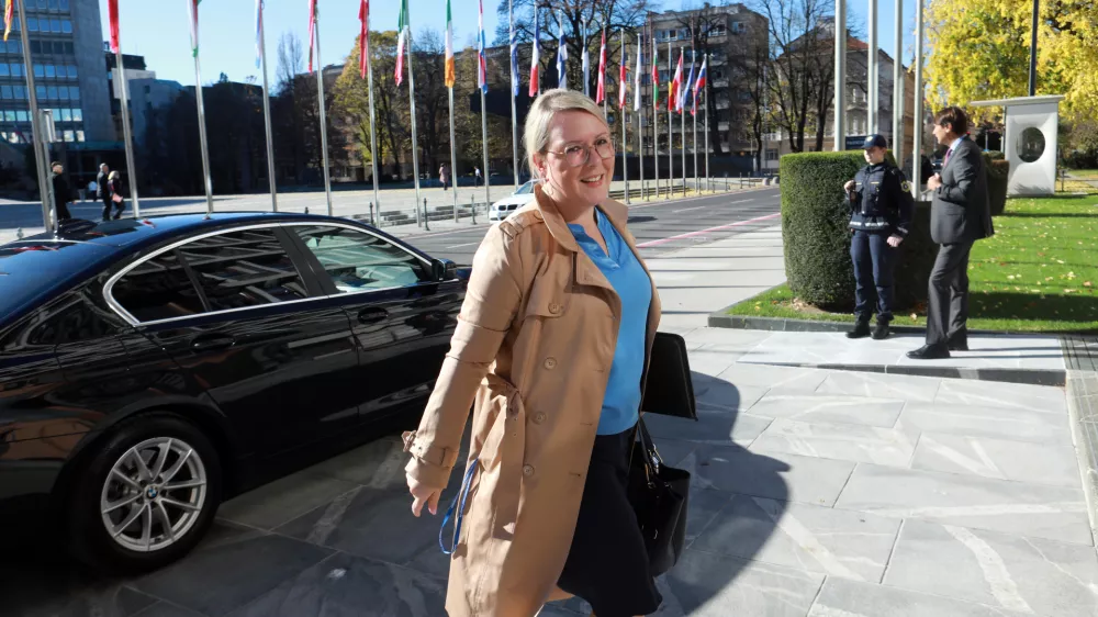 03.11.2025 - izredna seja državnega zboraMateja Čalu&scaron;ičFoto: Tomaž Skale