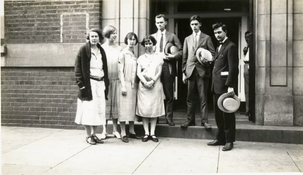 Mo&scaron;tvo, ki je sodelovalo v eksperimentu. / Foto: Smithsonian Institution Archives/pd