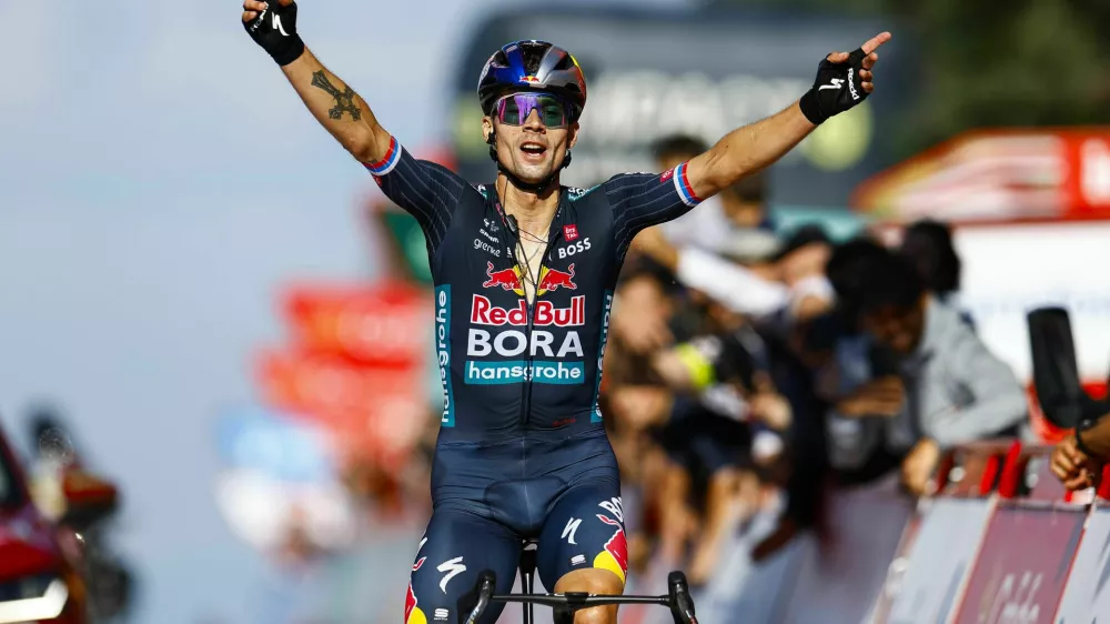 La Vuelta 2024 - 79th Edition - 19th stage - Logro&ntilde;o > Alto de Moncalvillo 173,5 km - 06/09/2024 - ROGLIC Primoz (RED BULL - BORA - HANSGROHE)