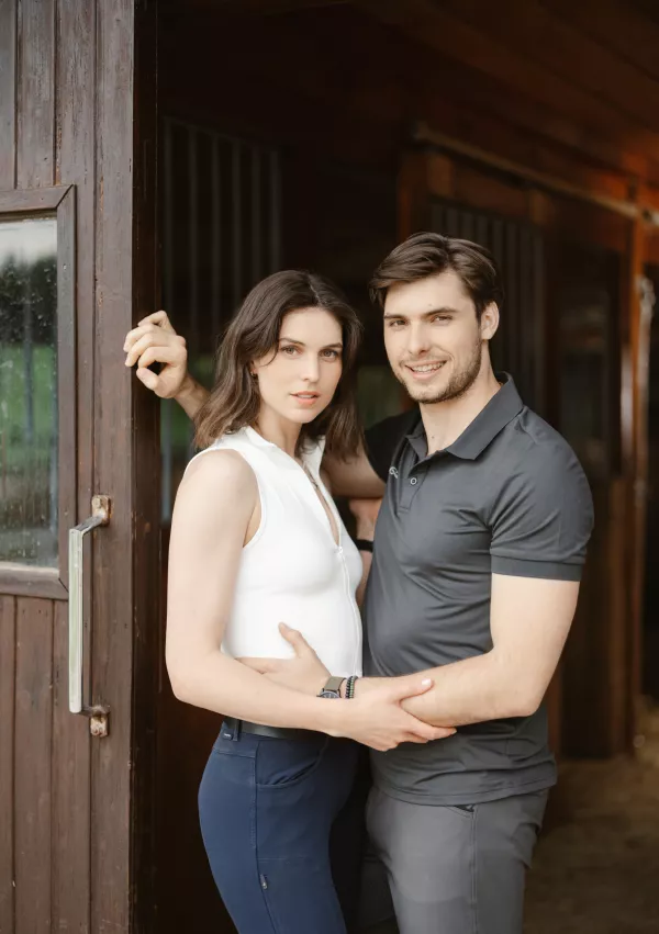 Lea Mihevc in Svit Stefanija / Foto: Pop Tv 