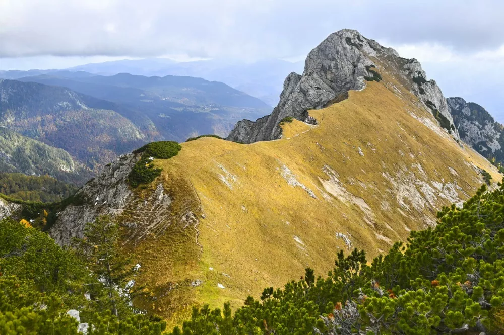 Jezerski stog pogled z Eve / Foto: Franci Horvat