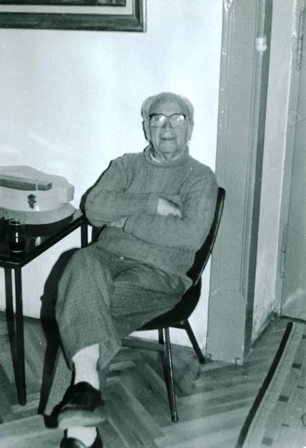 Avgust Černigoj / Foto: Arhiv Kosovelove Knjižnice Sežana