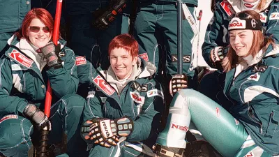 Alenka Dovžan, Nata&scaron;a Bokal, slovenska smučarska reprezentanca Tina Maze / Foto: Tomaž Skale