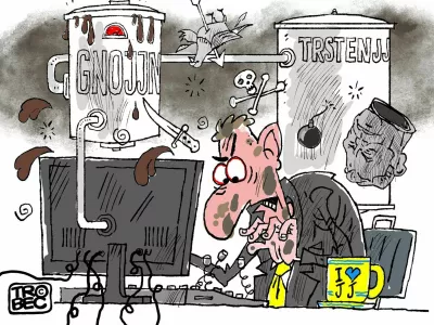 Ilustracija Jože Trobec / Foto: Jože Trobec