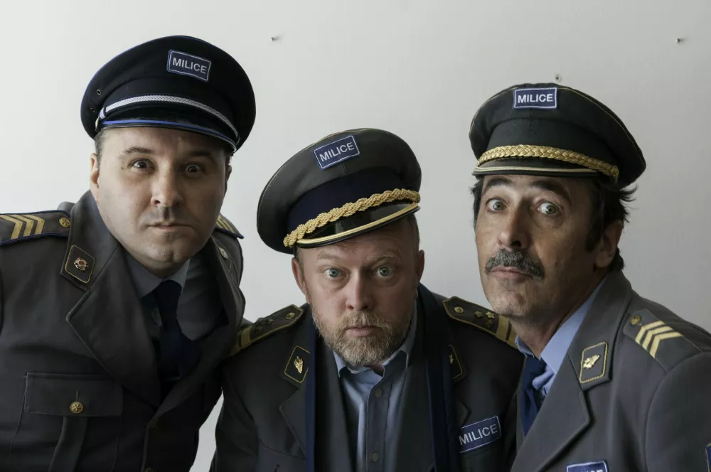 Sa&scaron;o Đukić, levo s soigralcema / Foto: Arhiv