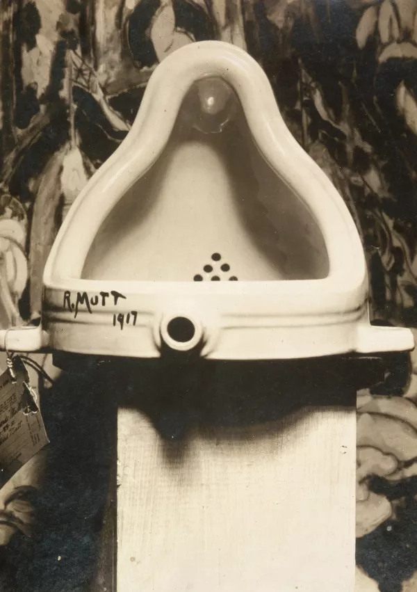 Marcel Duchamp: Fontana / Foto: Alfred Stieglitz/wikipedia