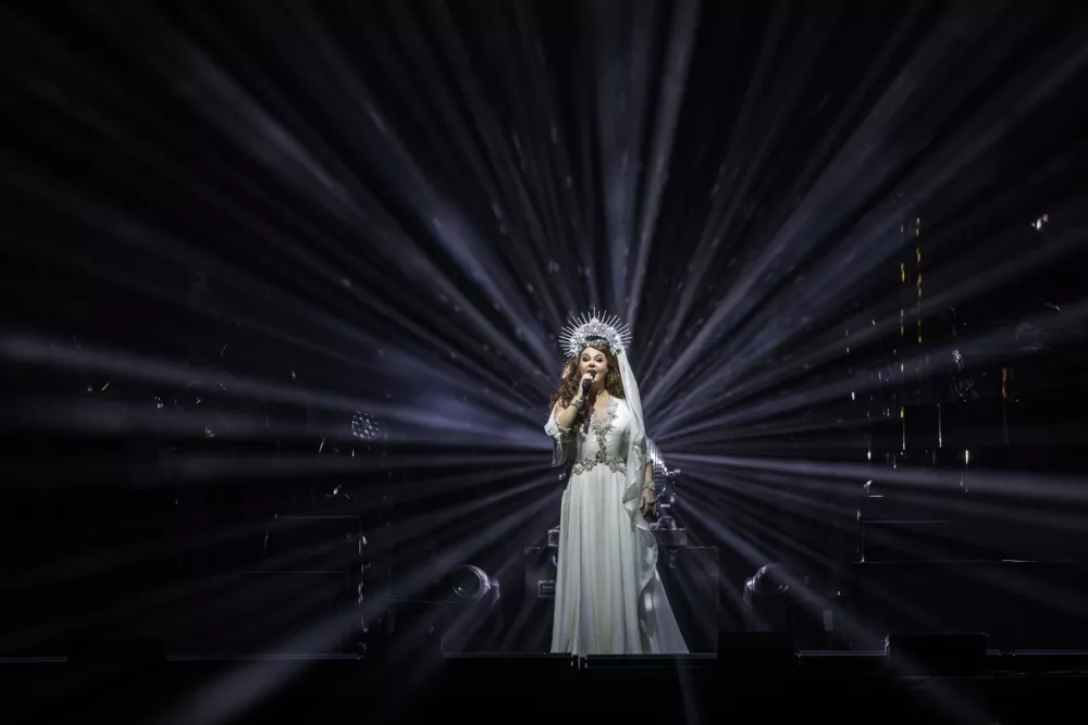Sarah Brightman leta 2017 v Stožicah&nbsp;/ Foto: Jaka Gasar