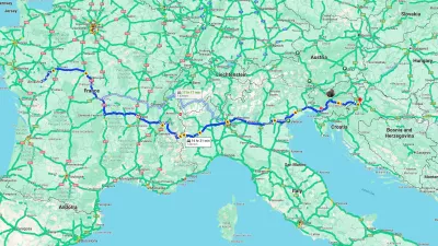 Dolga pot do zdravnika / Foto: Google Maps