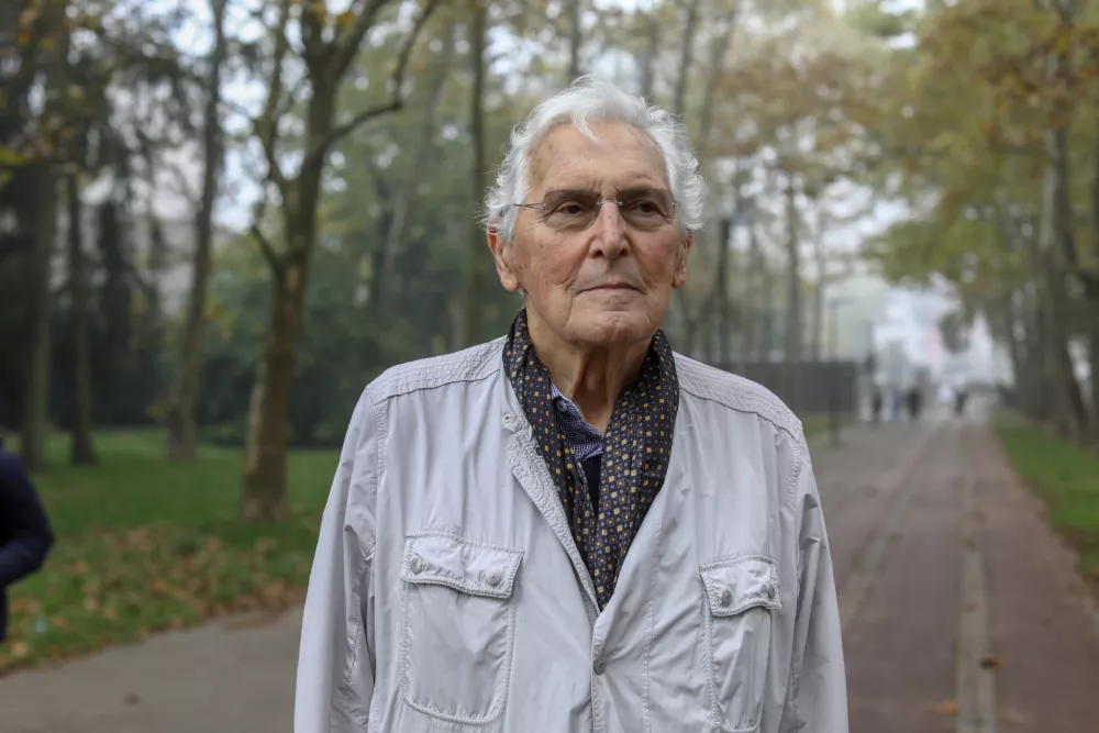  18.10.2022 &ndash; dr. Niko To&scaron;, sociolog, pravnik, zaslužni profesor Fakultete za družbene vede Univerze v Ljubljani; //FOTO: Luka CjuhaOPOMBA: INTERVJU ZA OBJEKTIV 2022