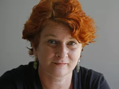 Jedrt Jež Furlan, publicistka in producentka. Dnevnikova kolumnistka //FOTO: Bojan Velikonja / Foto: Bojan Velikonja